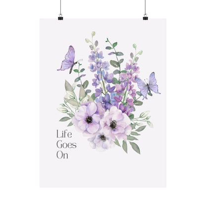 "Life Goes On" Poster