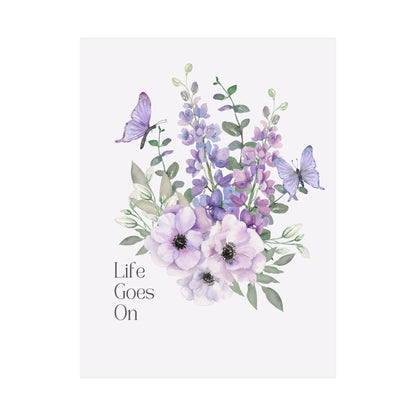 "Life Goes On" Poster