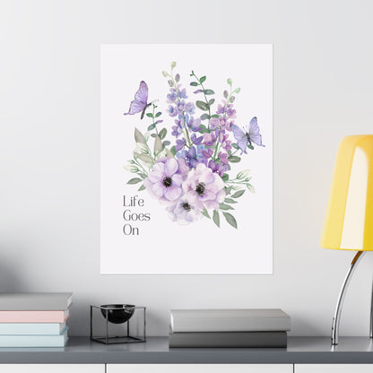 "Life Goes On" Poster